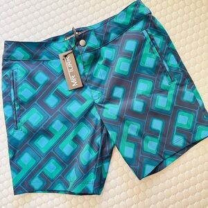 NWT 2025 Mr Turk Honolulu Board Shorts Size 28